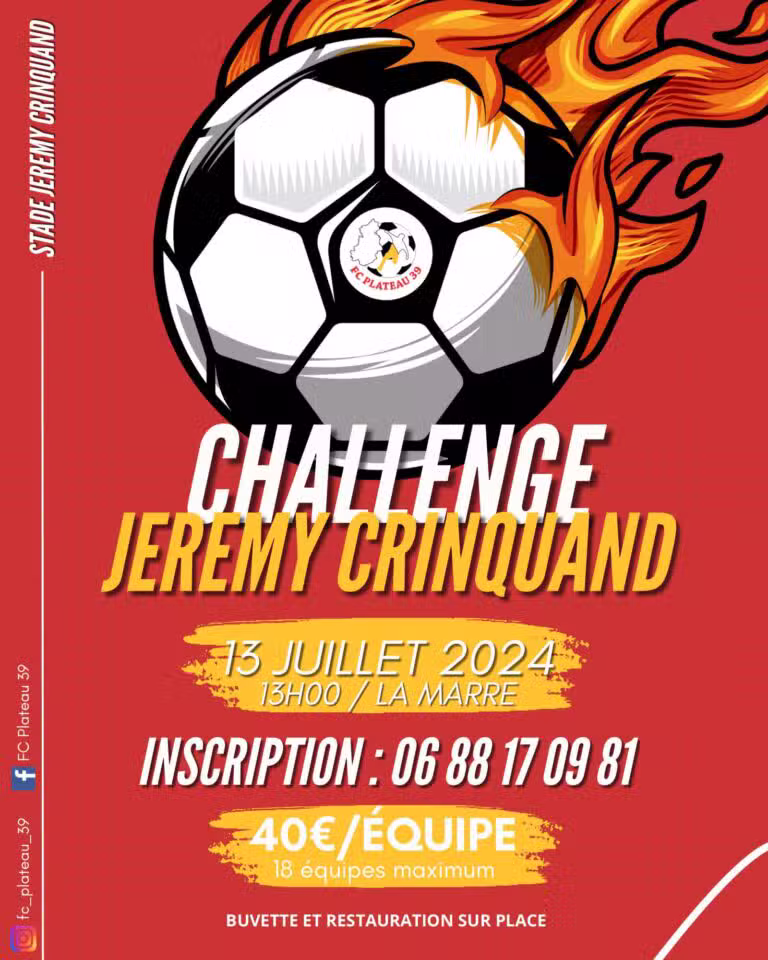 Challenge Jérémy Crinquand de 2024