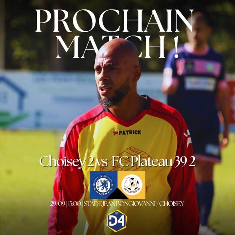 As choisey B - FC Plateau 39 B