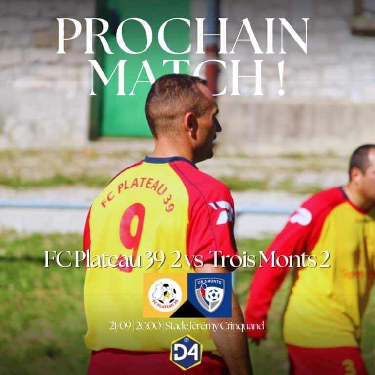 FC Plateau B - US 3 monts