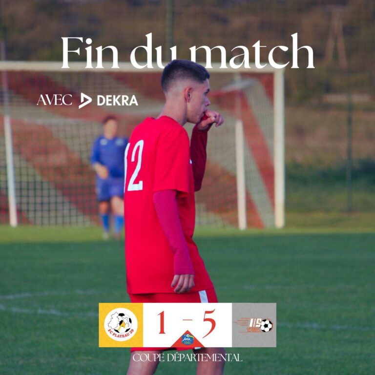 retour coupe contre Coteaux de seille