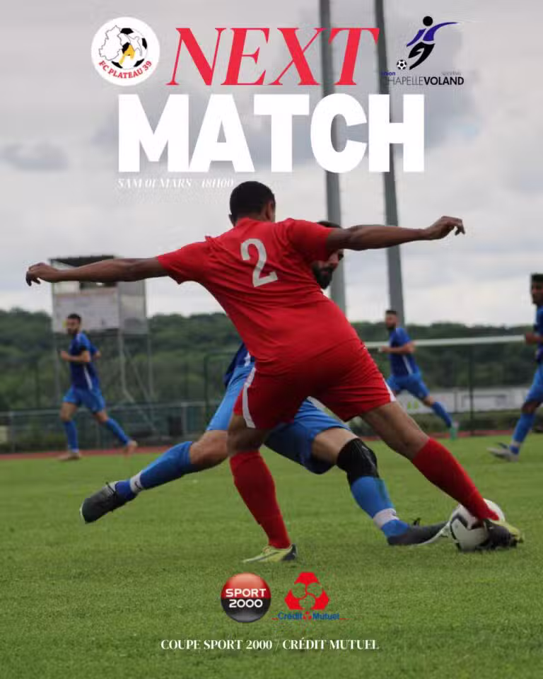 Le FC Plateau 39 vise les quarts de finale face à Chapelle Voland
