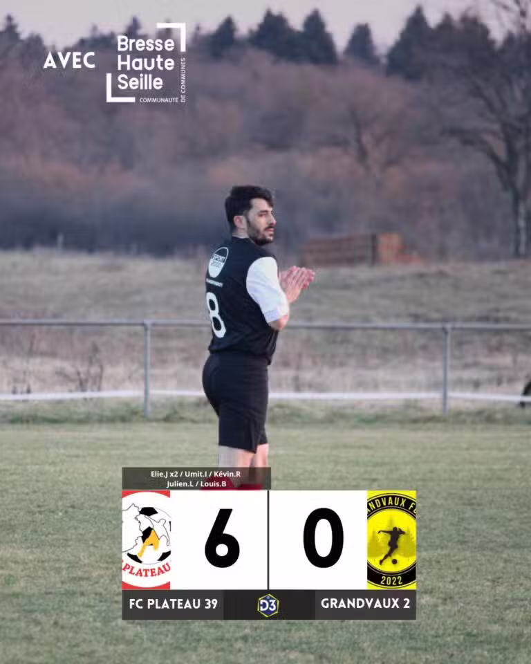 grandvaux - fc plateau 39