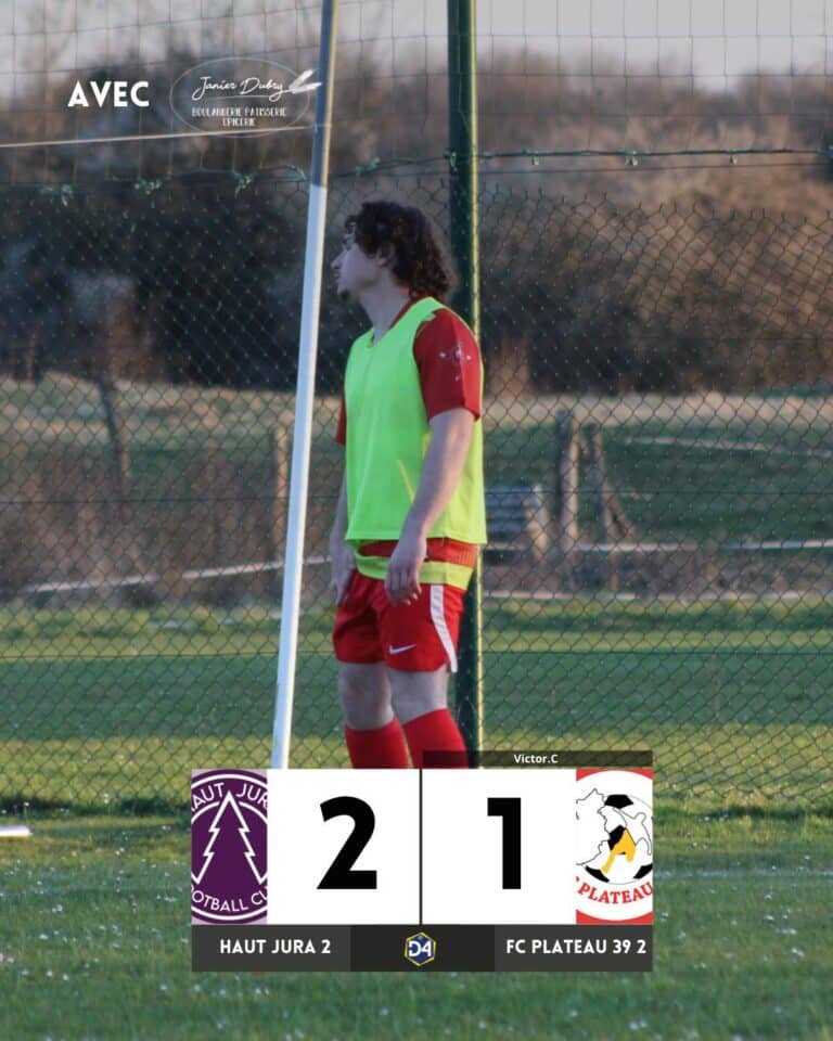 Haut Jura - FC plateau 39 2