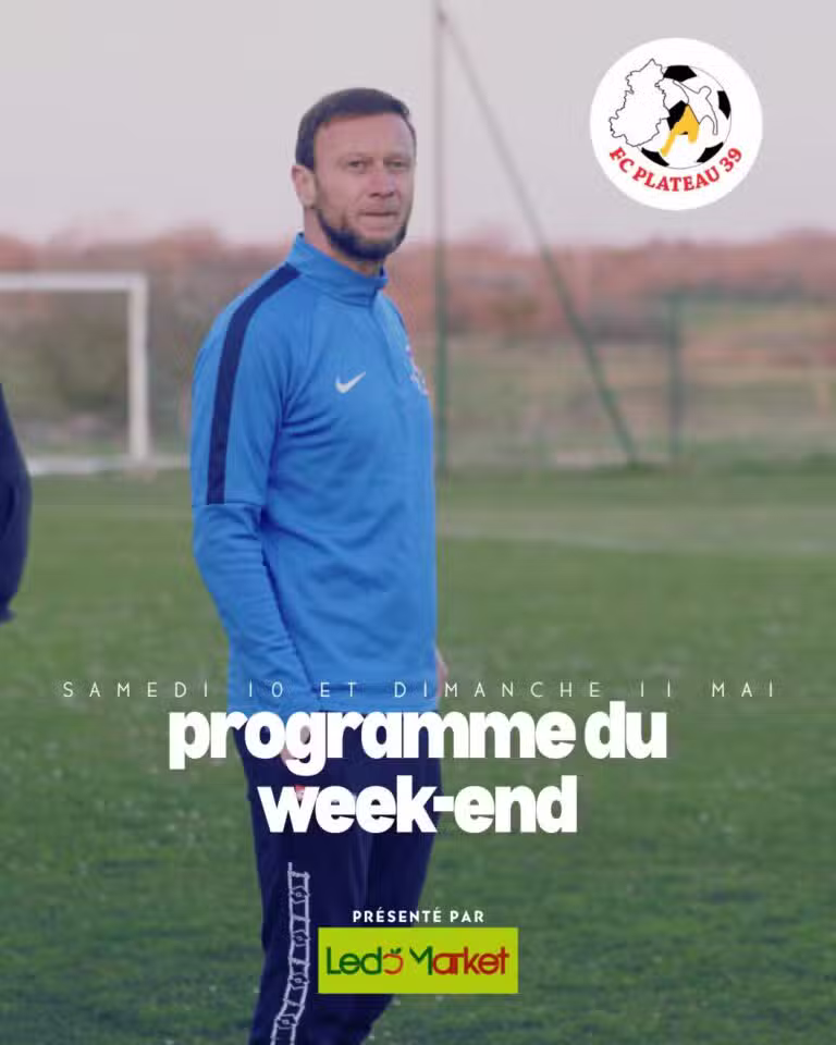 programme du week end 10-11 mai