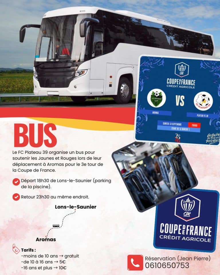 bus pour la coupe de france