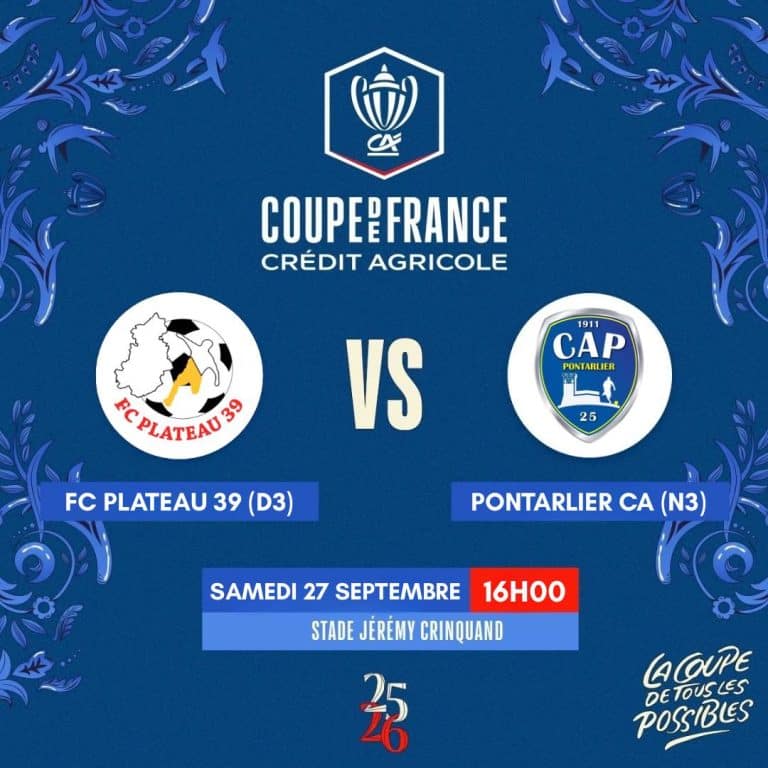 fc plateau 39 (d3) - CA Pontarlier (N3)