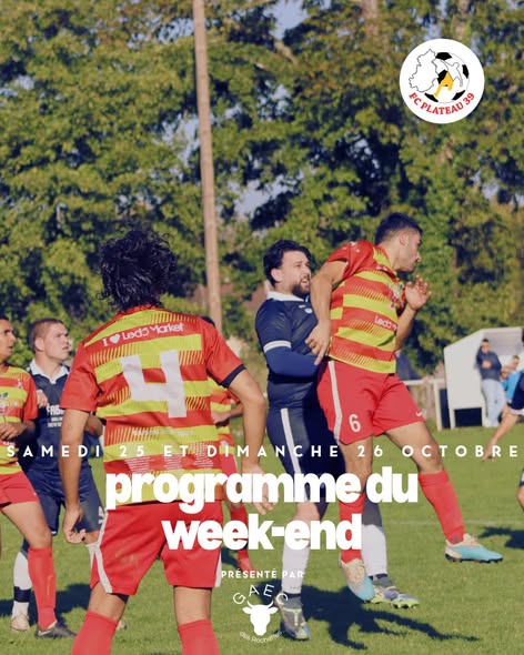 Programme du week-end : FC Plateau 39 sur tous les fronts