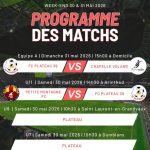 Match de championnat à domicile de l'équipe A du FC Plateau 39 contre Chapelle Voland