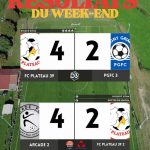 Joueurs du FC Plateau 39 en action lors d'un match de championnat