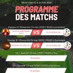 Joueurs du FC Plateau 39 en match lors d'une rencontre de championnat