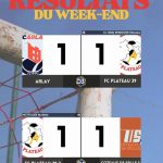 Match de football sous le brouillard entre le FC Plateau 39 et Coteaux de Seille