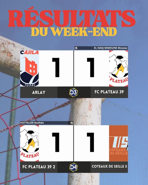 Match de football sous le brouillard entre le FC Plateau 39 et Coteaux de Seille