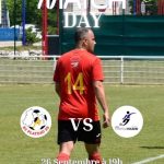 Joueurs du FC Plateau 39 sur le terrain lors d'un match à domicile (photo 1/2)