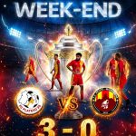 Joueurs du FC Plateau 39 sur le terrain lors de la victoire en Coupe Départementale