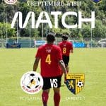 Affiche du match de D3 entre le FC Plateau 39 et La Ferté le samedi 5 septembre à 18h